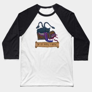 If it fits, I sits. Baseball T-Shirt